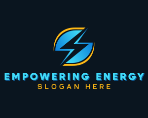 Lightning Power Energy logo design