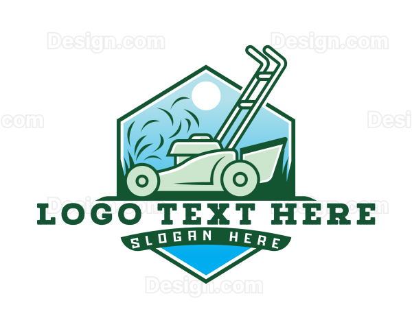 Field Lawn Mower Logo