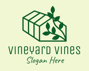 Leaves Plant Greenhouse  logo design