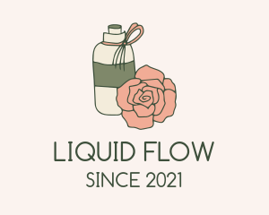 Rose Extract Oil  logo design