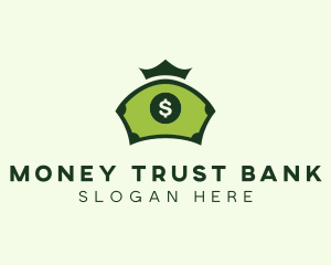 Crown Money Cash logo design