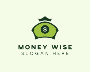 Crown Money Cash logo design