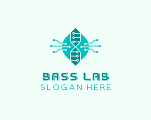 Leaf Helix Biotechnology logo design