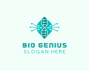 Leaf Helix Biotechnology logo design