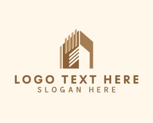 House Building Property Logo