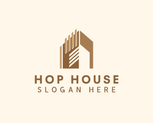 House Building Property logo design