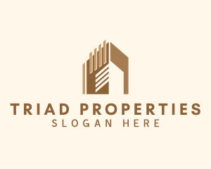 House Building Property logo design