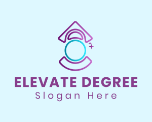 Purple Student Graduation logo