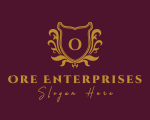 Gold Shield Boutique logo design