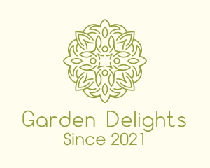 Minimalist Bush Garden logo design