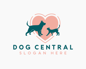 Heart Pet Veterinarian logo design