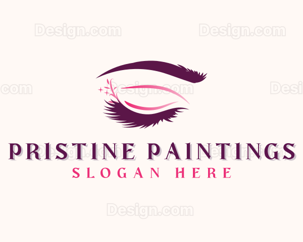 Eyelash Beauty Salon Logo