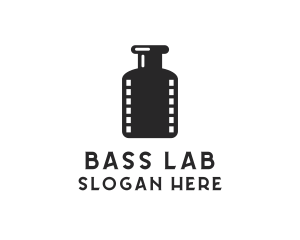 Film Ink Bottle logo design