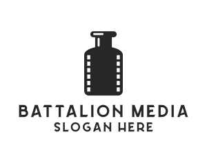 Film Ink Bottle logo design