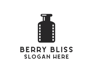 Film Ink Bottle logo design