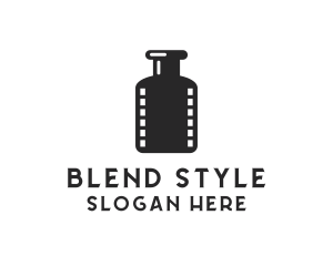 Film Ink Bottle logo design