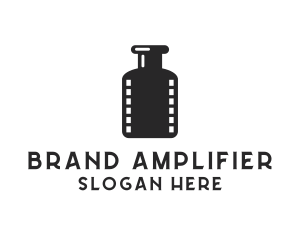 Film Ink Bottle logo design