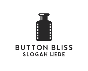 Film Ink Bottle logo design