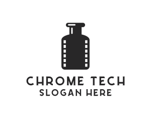 Film Ink Bottle logo design