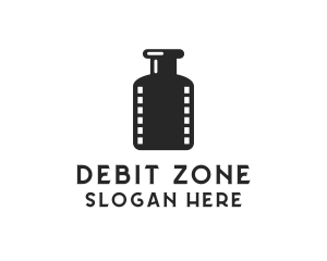 Film Ink Bottle logo design