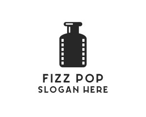 Film Ink Bottle logo design