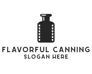 Film Ink Bottle logo design