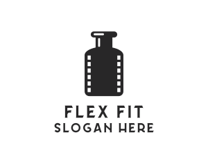 Film Ink Bottle logo design