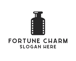 Film Ink Bottle logo design