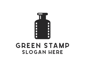 Film Ink Bottle logo design