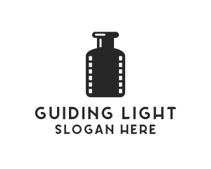 Film Ink Bottle logo design