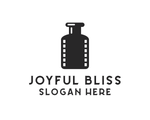 Film Ink Bottle logo design