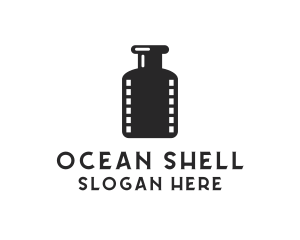 Film Ink Bottle logo design