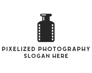 Film Ink Bottle logo design