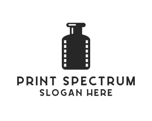 Film Ink Bottle logo design