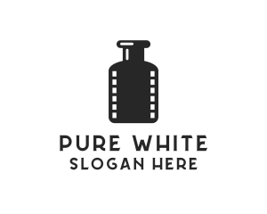 Film Ink Bottle logo design