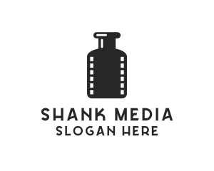 Film Ink Bottle logo design