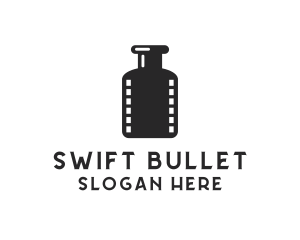 Film Ink Bottle logo design