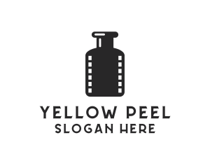 Film Ink Bottle logo design