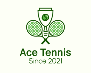 Tennis Tournament Trophy logo