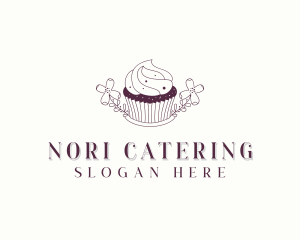 Sweet Cupcake Dessert logo design