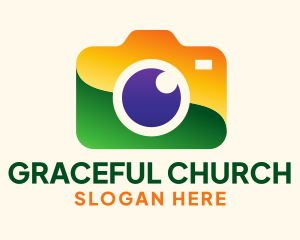 Gradient Camera Photographer Logo