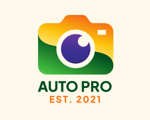 Gradient Camera Photographer logo