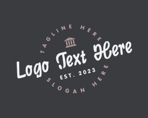 Greek Temple Business logo