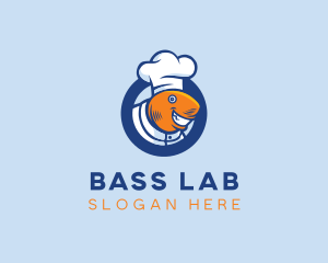 Seafood Fish Chef  logo design