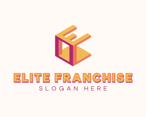 Design Studio Letter E logo design