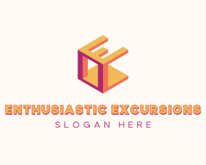 Design Studio Letter E logo design