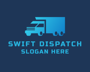 Freight Transport Truck  logo