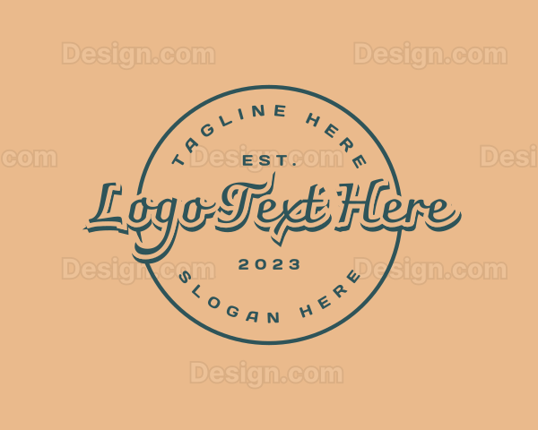 Retro Brand Business Logo