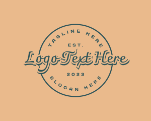 Retro Brand Business logo