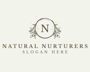 Natural Leaf Wellness  logo design